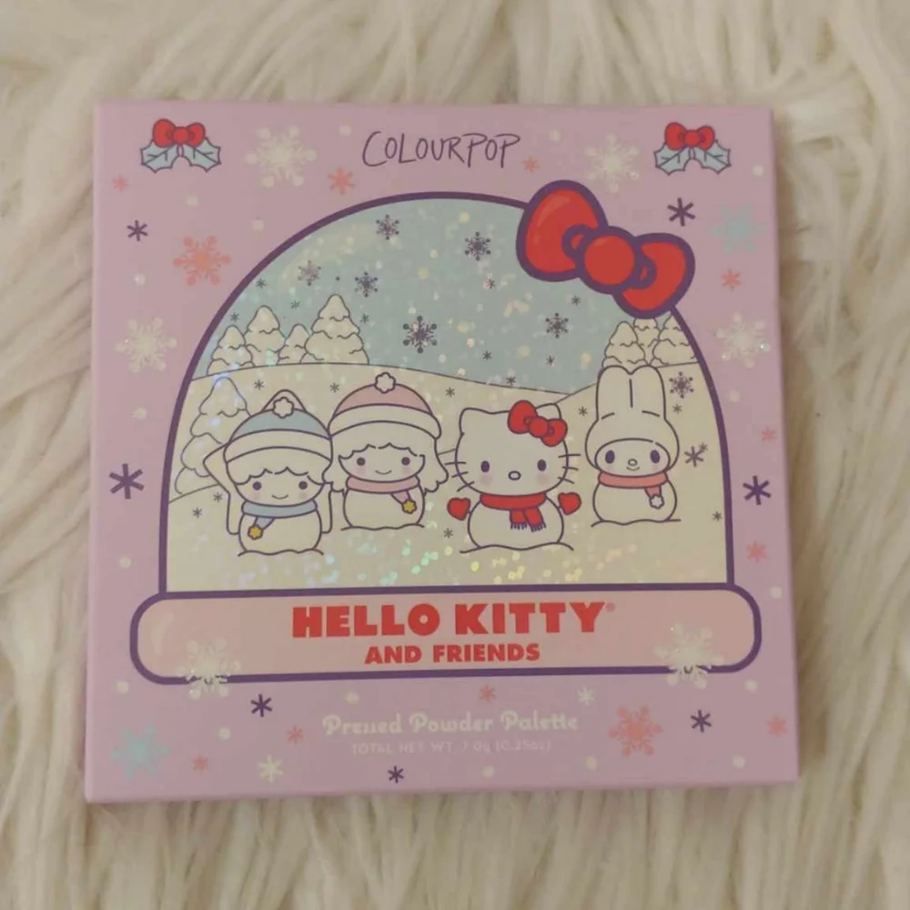 💖FIRM! NWT COLOURPOP X HELLO KITTY AND FRIENDS SNOW MUCH FUN EYESHADOW PALETTE